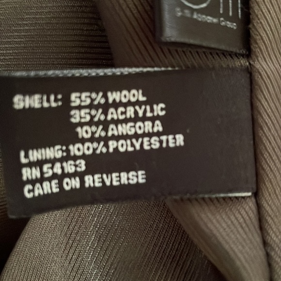 JONES New York coat, size 12, brown, beautiful in excellent condition - Picture 7 of 8